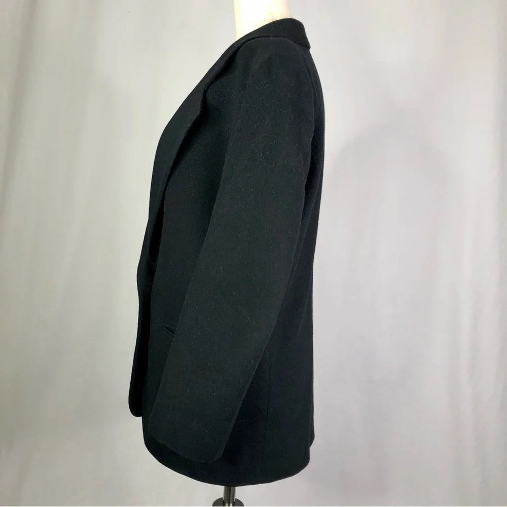 VINTAGE L.L. Bean black blazer sport coat made in USA 4P